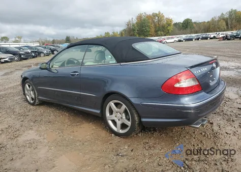 2007 Mercedes-Benz Clk 550 из США, поврежденный, VIN WDBTK72F47F223553